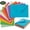 Multicolor, variant on 100Pcs A7 (5x7in)Colorful Envelopes V Flap Invitation Envelopes for Cards, Party, Weddings, Graduations(Multicolor)