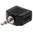 thumbnail image 1 of 3.5 mm Stereo Plug to 2 x 3.5 mm Stereo Jack Adapter, 1 of 1