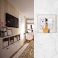 thumbnail image 5 of Yayeee Rocker Switch Wall Plate 3-Gang 6.5"x4.6" Home Decorative Outlet Cover, Cartoon Flowers, 5 of 6
