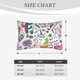 thumbnail image 6 of Fotbe Fun Animal with Unicorn Pillow Cases - Envelope Closure - Luxury, Extra Soft, Cooling Pillow Covers - Wrinkle, Fade, Stain Resistant-16"x24", 6 of 9