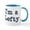 White/Blue Inside, variant on CafePress - I'm A Lefty Mug (Left Handed) - 11 oz Ceramic Mug - Novelty Coffee Tea Cup