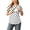 Black, variant on Nursing Shirts for Breastfeeding Maternity T Shirts Short Sleeve Double Layer Pregnancy Tops Round Neck Polka Dot Print Postpartum Loose Tee Black L