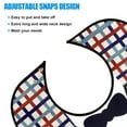 thumbnail image 4 of Adult Bibs, Bibs for Men Eating Washable, Reusable Adult Clothing Protectors with Crumb Catcher, 4 of 8