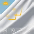 thumbnail image 4 of 1 gris upf50 protección UV ropa de piel fina camisa de protección solar deportes al aire libre pesca montañismo, 4 of 5