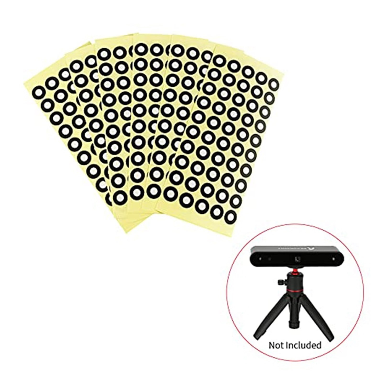 1000pcs Markers For 3D Scanning 6.0 Mm Reference Marking Point Diffuse Reflection Markers For 3D Scanner Positioning Targets