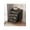 black, variant on White Tall 4-Drawer Dresser for Bedroom – Small Wood Chest of Drawers with Metal Legs, Storage Cabinet Organizer for Living Room, Hallway, Entryway