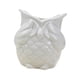 thumbnail image 5 of Maceta con forma de búho, bonita maceta de cerámica decorativa, maceta de búho para Sin mirada Blanco, 5 of 9