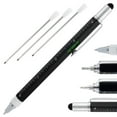 thumbnail image 1 of MesaSe Multi Tool Pen   6 In 1 Ballpoint Pen with Ruler Level Cross Flat Head Screwdriver Touch Screen Pocket Multitool Pen, 1 of 10
