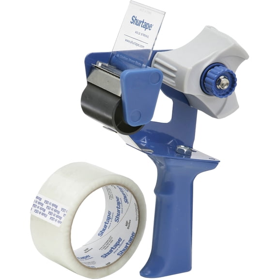 SKILCRAFT, NSN5664139, Retractable Blade Tape Dispenser, 1 Each, Blue