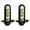 2 pack, variant on French Farmhouse Wall Mounted Shelf With Reflective Acrylic Mirrored For Plant Display And Holiday Decorations