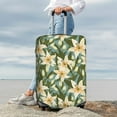 thumbnail image 7 of Disketp Lilies Flowers Elastic Travel Luggage Cover Travel Suitcase Protective Cover For Trunk Case Apply To 18''-32'' Suitcase Cover-X-Large, 7 of 7