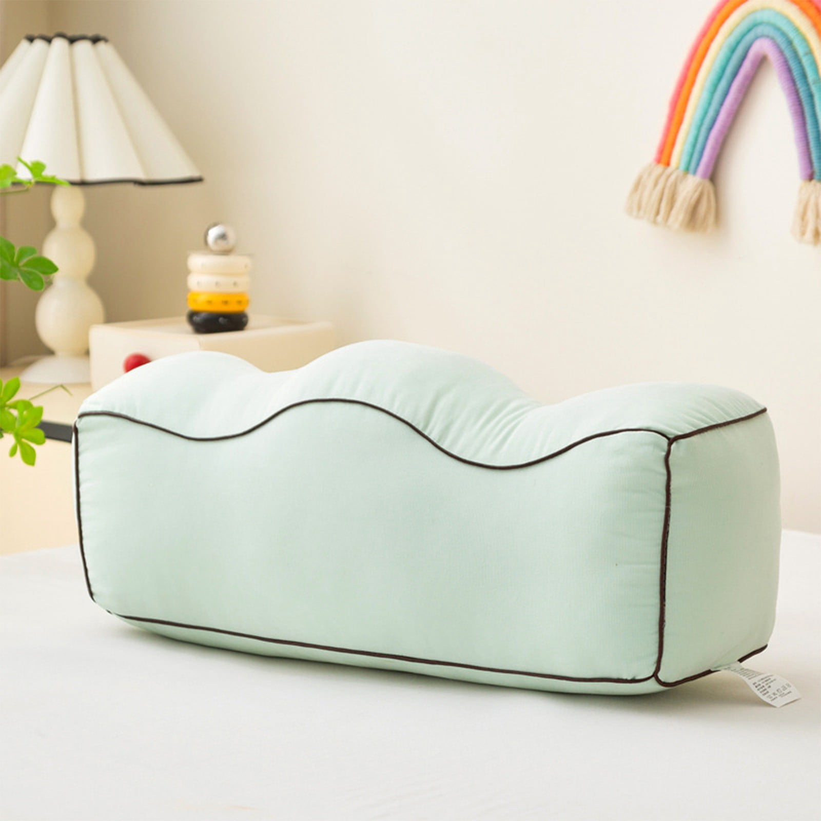 DZQMTKX Pregnancy Leg Pillow,Cooling Leg Support Pillow with Memory Foam,Washable Cover for Sleeping,Elevation And Side Sleeping Support