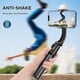 thumbnail image 2 of Estabilizador cardán para teléfono inteligente con trípode extensible Selfie Stick, control remoto inalámbrico y estabilizador de video para teléfono,11 kaili Sencillez, 2 of 5