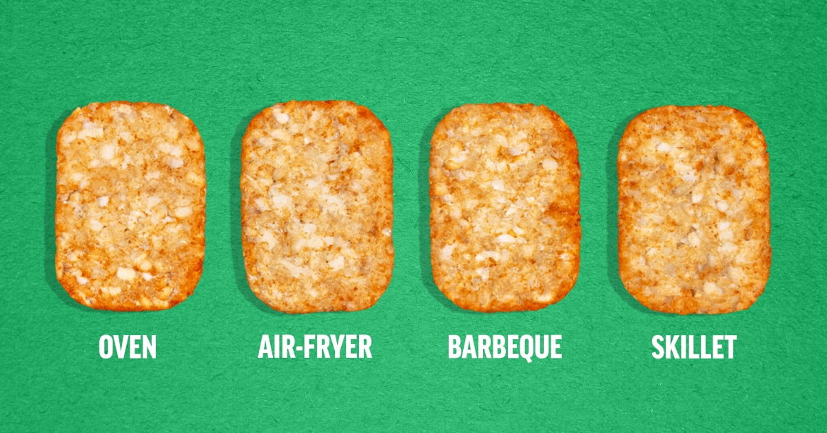 (3 pack) Cavendish Farms Hash Brown Potato Patties Onion Flavor, 21.2oz Cardboard Tray (Frozen)