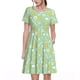 thumbnail image 1 of Disketp Easter with eggs and flowers para Vestido de Manga Corta para Mujeres, Vestidos de Verano para Mujeres, Casual y Holgado para la Playa, 1 of 6