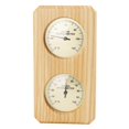 thumbnail image 1 of Thermomètre hygromètre pour sauna en bois, plaque dorée, 0 à 120 °C, 0 à 100 °C, pour l'intérieur et la famille, 1 of 4