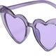 thumbnail image 5 of Gafas de terre de moda, gafas de terre de moda para mujer, gafas de protección , gafas clásicas para fiestas al , accesorios de fotografía, verano Púrpura Colcomx Gafas de sol en forma de corazón, 5 of 6