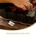 thumbnail image 5 of 1 Set Fixed Buckle Clamp for Strapping, Packaging, and Shipping - Heavy Duty Strap Seal Tool, 5 of 6