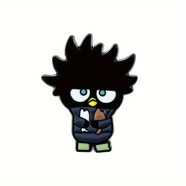 1pc Funny Sanrio Cosplay Jujutsu Kaisen Enamel Brooch For Girls, Cute Hello Kitty Kuromi Lapel Pins, Backpack Accessories