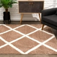 thumbnail image 3 of eRug Outlet Collection Rétro Tapis Moderne Abstrait pour Aire (5x8 Pieds) - 5 Pieds3 Pouces x 7 Pieds6 Pouces, Beige, 3 of 6