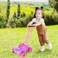 thumbnail image 4 of ArtCreativity Pink Bubble Lawn Mower, Toddlers, Bubble Solution Included, 4 of 8