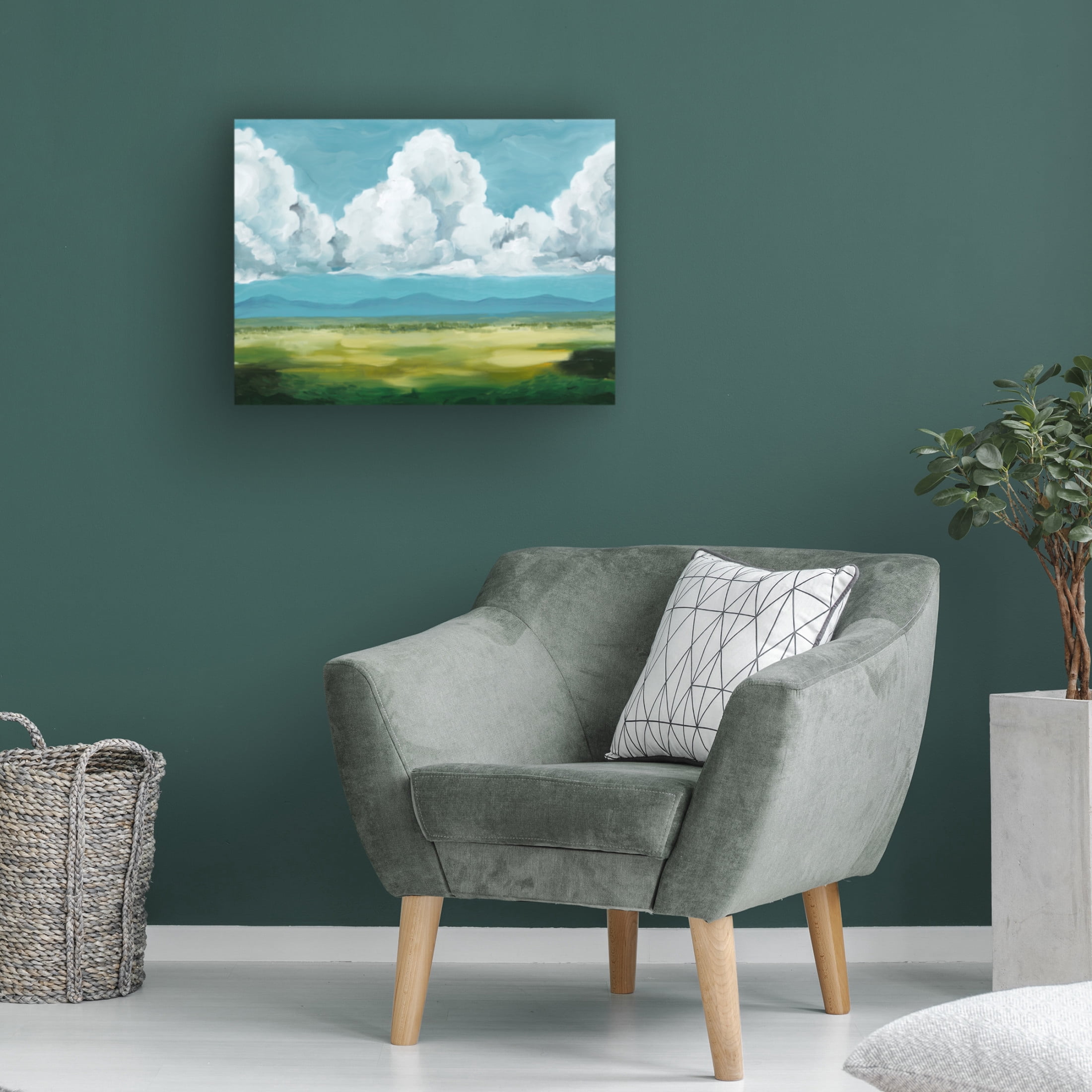Trademark Fine Art Grace Popp Golden Plains I Canvas Wall Art