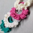 thumbnail image 5 of Nylo & Co. Crochet Color Block Scrunchies in Combo #14 - Set of 4, 5 of 5