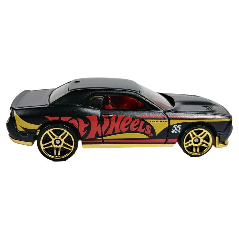 Hot Wheels '15 Dodge Challenger SR 2023 55th Anniv Black, Yellow