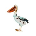 thumbnail image 2 of simhoa Pelican Statue Animal Figurine Large Standing Figure Landscape Garden Sculpture Outdoor Decoration for Balcony Lawn Yard Pond, 2 of 10