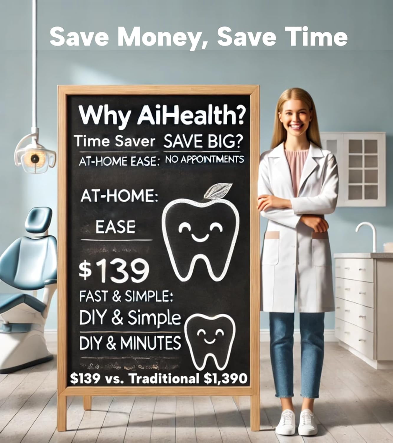 At-Home Smile DIY Care Kit – 2 Complete Sets, Custom Fit Smile Accessory, 2 Count DIY Kit