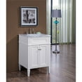 thumbnail image 2 of Elegant Decor Park Ave 24" Wood Single Bathroom Vanity in White, 2 of 11
