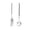 03 Silver, variant on Telescoping Forks 2Pcs, Extendable Stainless Steel Dinner Long Handle Fork Set up to 25", Funny BBQ Grill Tool Gag Gift for Camping, Fire Pit Marshmallow Roasting, Parties, and Kitchen Novelty