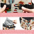 thumbnail image 4 of Christmas Foldable Car Trash Can Mini Trash Can with Lid Leak-Proof Car Garbage Can Hanging Storage Bag Car Trash Bin, 4 of 6