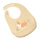 thumbnail image 2 of Silicone Baby Bib Waterproof Easily Clean Silicone Feeding Bib for Babies Girl and Boy Yellow Puppy, 2 of 4