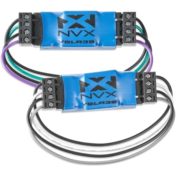 NVX VSLR39 39-Ohm Load Resistors for all makes and models 2005-2015 with OEM Sound Systems