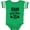 Football Green and White, variant on Inktastic Idaho Awesome Since 1890 Boys or Girls Baby Bodysuit