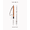 Amber Brown, variant on RUBY VIBE CO Aluminum Wood Eyebrow Pencil with Grooming Brush, Charcoal Gray 0.042 oz