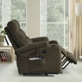 thumbnail image 5 of UWR-Nite Power Lift Recliner Chair, Electric Recliner Lift Chair with Massage and Heat for Elderly with 2 Cup Holders, 2 Side Pockets, USB Ports for Living Room, 5 of 8