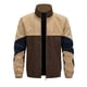 thumbnail image 3 of Ceisia Men's Hooded Waterproof Long Sleeve Jacket Casual Solid Color Loose Fit Gift Outerwear, 3 of 3
