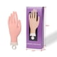 thumbnail image 2 of Modelo de mano de práctica de silicona para decoración de uñas, modelo de mano de simulación de palma falsa, práctica de posicionamiento de mano suave, los dedos falsos se pueden doblar, 2 of 4