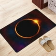 thumbnail image 3 of XMXY Eclipse Sun Space Moon Area Rugs Doormat Outdoor Entrance, Facecloth Non-slip Floor Mat Rug for Living Room Kitchen Sink Area Indoor,72"x48", 3 of 9