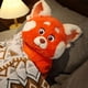 thumbnail image 3 of Peluches rojos para niños, peluche de panda rojo de 12 pulgadas, adecuado como peluche de panda para fanáticos y amigos, 3 of 5