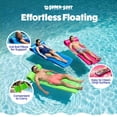 thumbnail image 4 of Texas Recreation Splash 70 Inch Foam Raft Lounger Pool Lake Float, Blue (4 Pack), 4 of 10