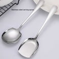 thumbnail image 3 of Wosthever Hogar comunidad cuchara comedor reutilizable lavable sopa cucharas fiesta comida postre pastelería servir cuchara vajilla Type3 NO3, 3 of 6