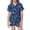 Navy, variant on Weebloom Halloween Girls' Pajama Sets Cute Pumpkin Pajamas Set Soft Printed Short Sleeve Button Down Shirt Shorts For Youth Tween Sleepwear Nightwear Pjs Loungewear 12-13 Years
