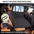 thumbnail image 3 of YJGF - Extensor de asiento trasero, funda de asiento de coche para perro, colchón de aire para camping, cama de viaje, colchón no inflable para coche, SUV, camión (negro), 3 of 5