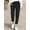 Black, variant on Women's Loose Pants Cotton And Linen Casual Pants Solid Color Pants With Pockets