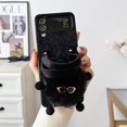 thumbnail image 1 of Estuche de teléfono 3D esponjoso para Samsung Galaxy Z UL Butter Hand Cute Cartoon Cover Estuches protectores de felpa para Z Flip3 Flip4 5G Flip 4 3 zhangmengya LED, 1 of 2