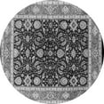 thumbnail image 1 of Ahgly Company Indoor Round Oriental Gray Industrial Area Rugs, 3' Round, 1 of 4