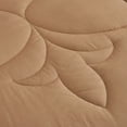 thumbnail image 4 of 9 Piece Comforter Set with Sheets Cal King - Camel Tan & Dark Brown Bedding, 4 of 4